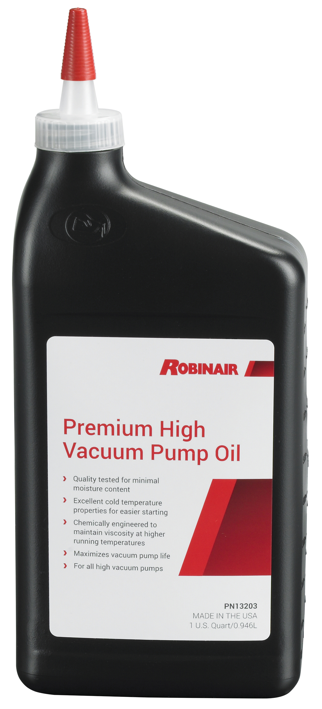 Premium High Vacuum Pump Oil, Quart Bottle (case of 12 bottles