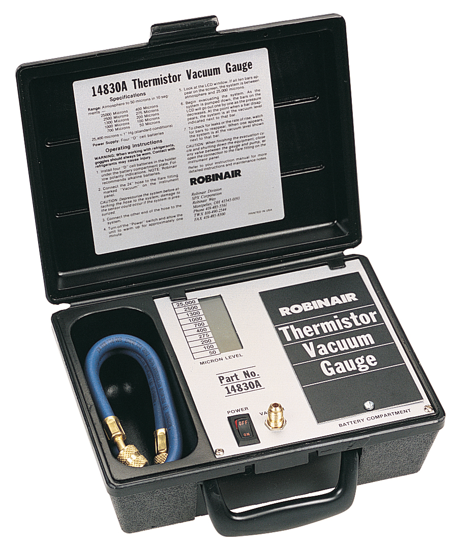 Thermistor Vacuum Gauge Robinair