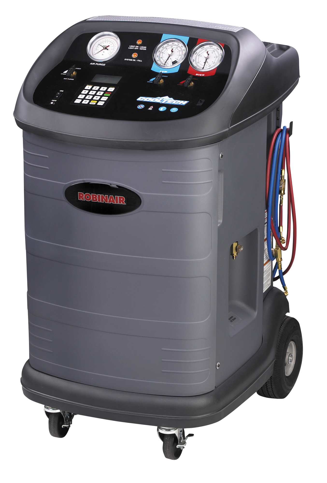 Refrigerant Recovery/Recycling for Multiple Refrigerants Robinair