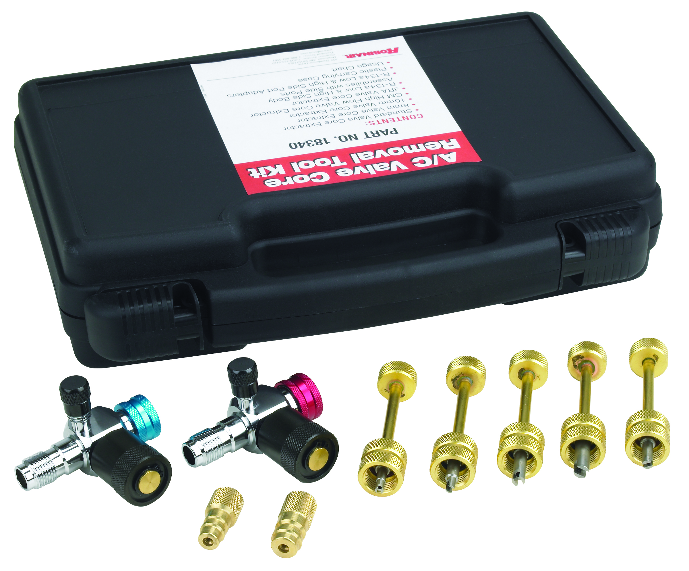 Vivitoch Valve Core Remover Professional Cores Removal Tool Installation Accessories for 1/4 5/16 Air Conditioning Valve