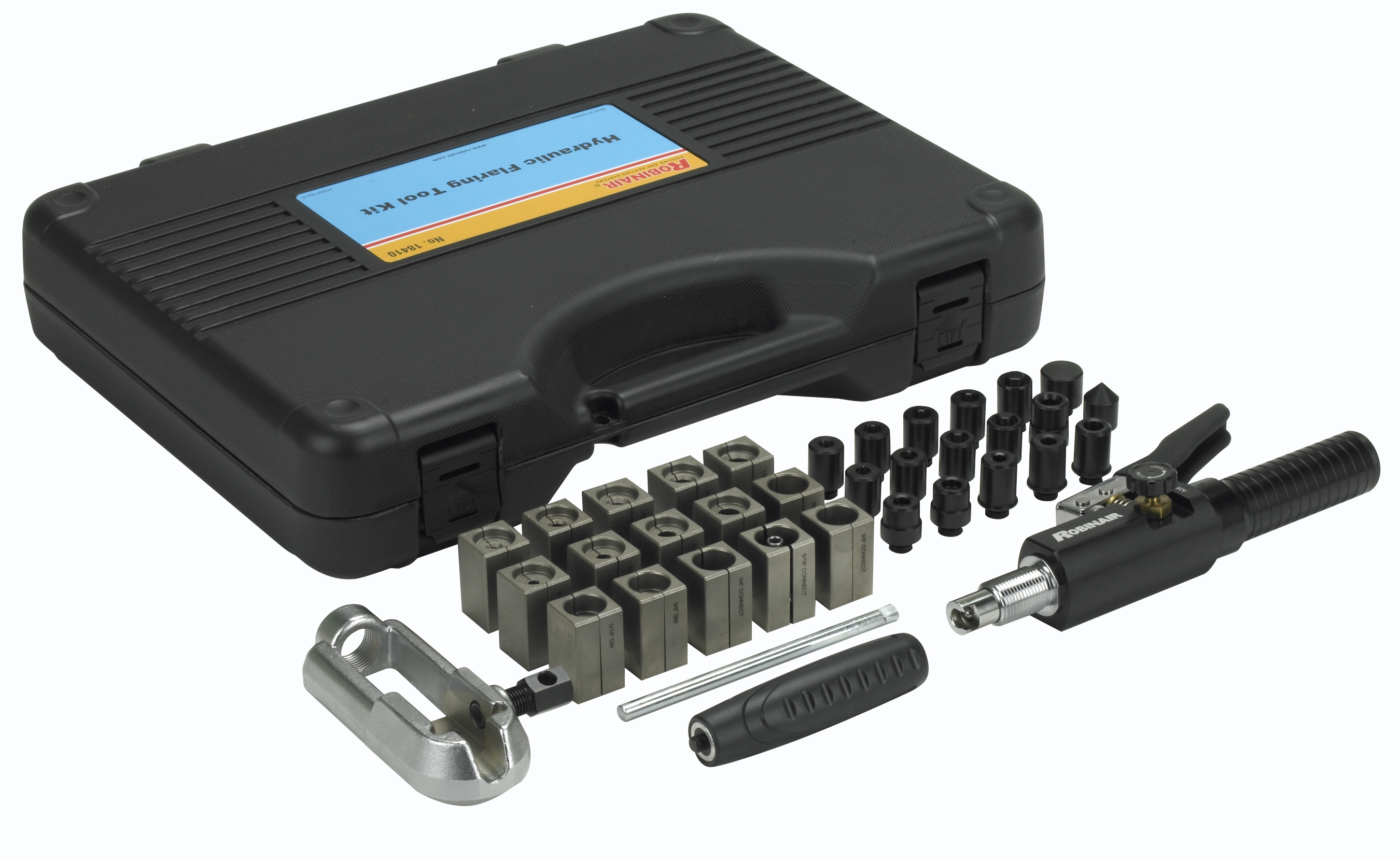 Robinair 18410 Hydraulic Flaring Tool Kit Robinair 18410 Hydraulic Flaring Tool Kit