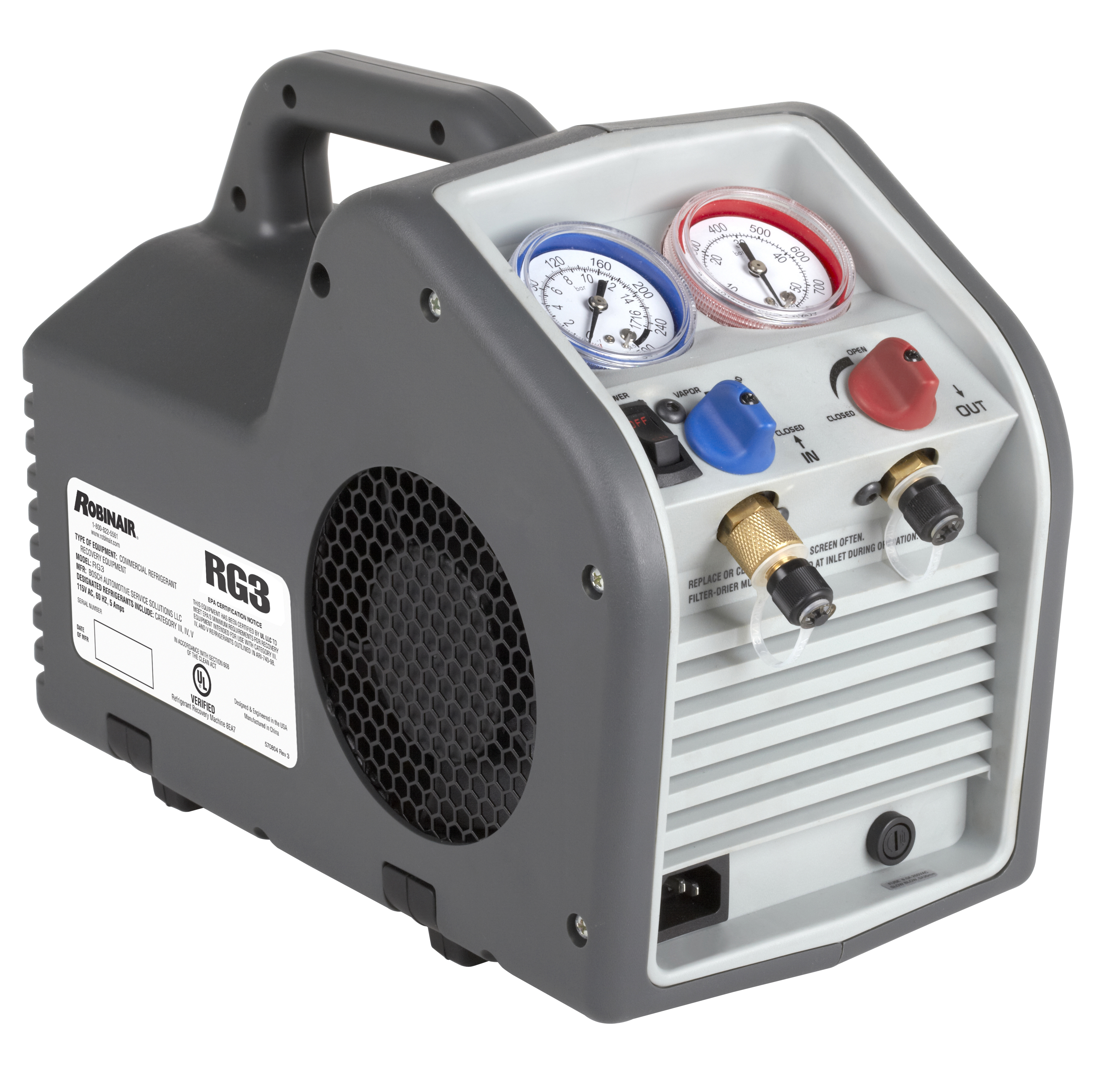 RG3 Refrigerant Machine |