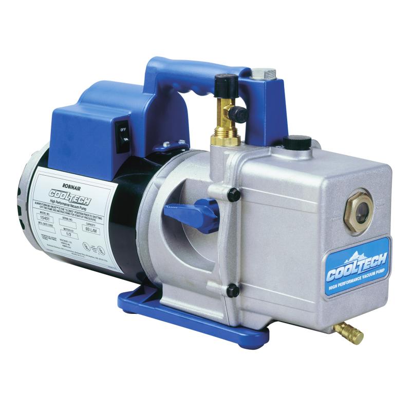Robinair 15401 4 CFM vacuum pump for international use