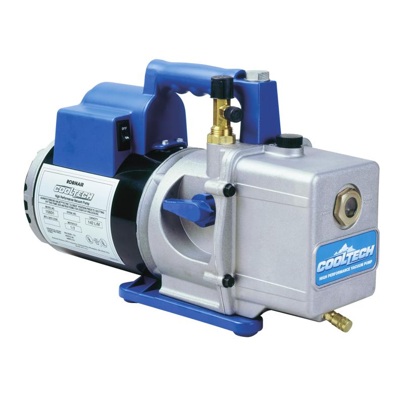 6 CFM Vacuum Pump, 110-115V/220-250V, | Robinair