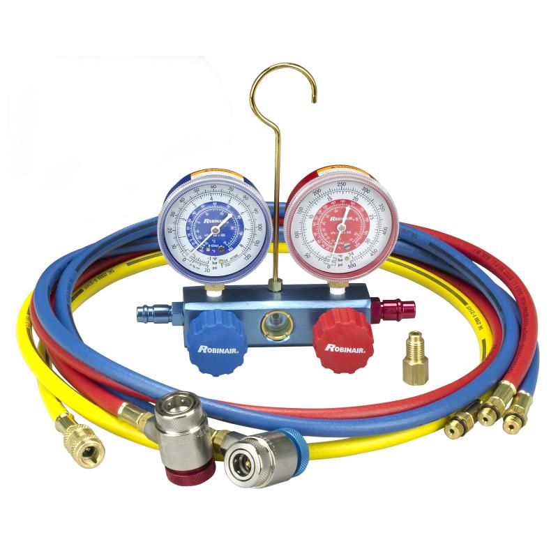 R1234yf Manifold and Hose set Robinair