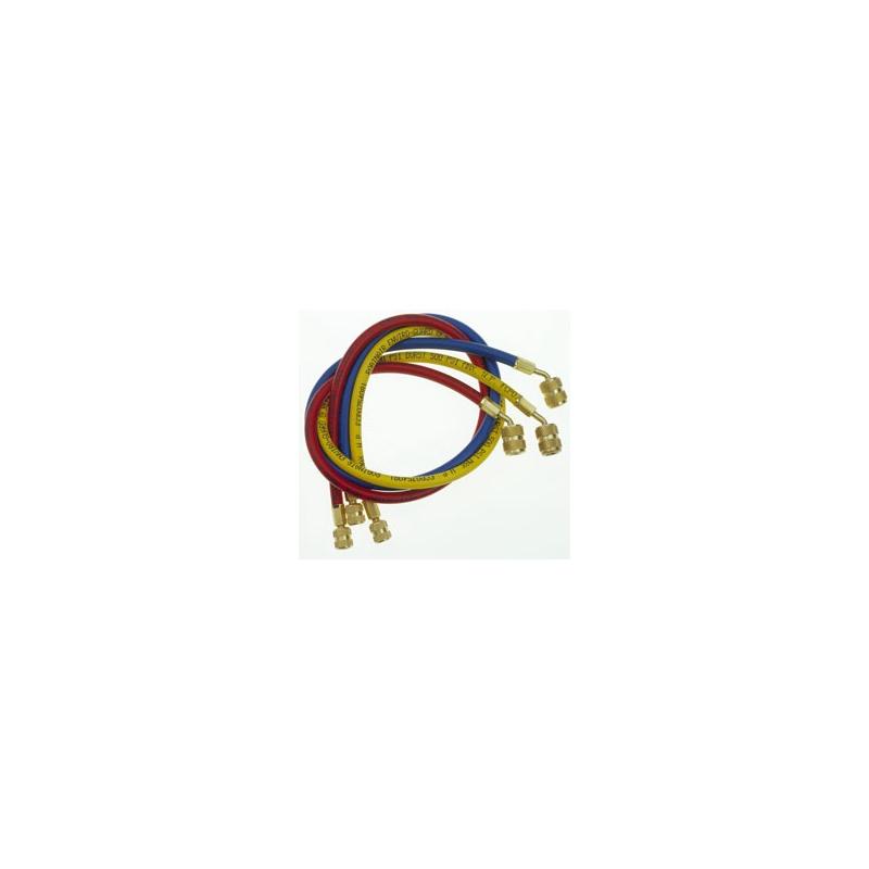 SET OF THREE 96 INCH ENVIRO-GUARD HOSES WITH 45 DEGREE QUICK