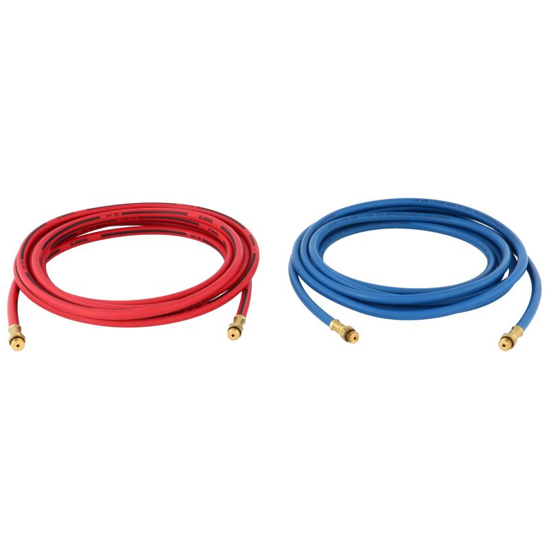 70130 18 ft R134A Red and Blue Hose Set front photo