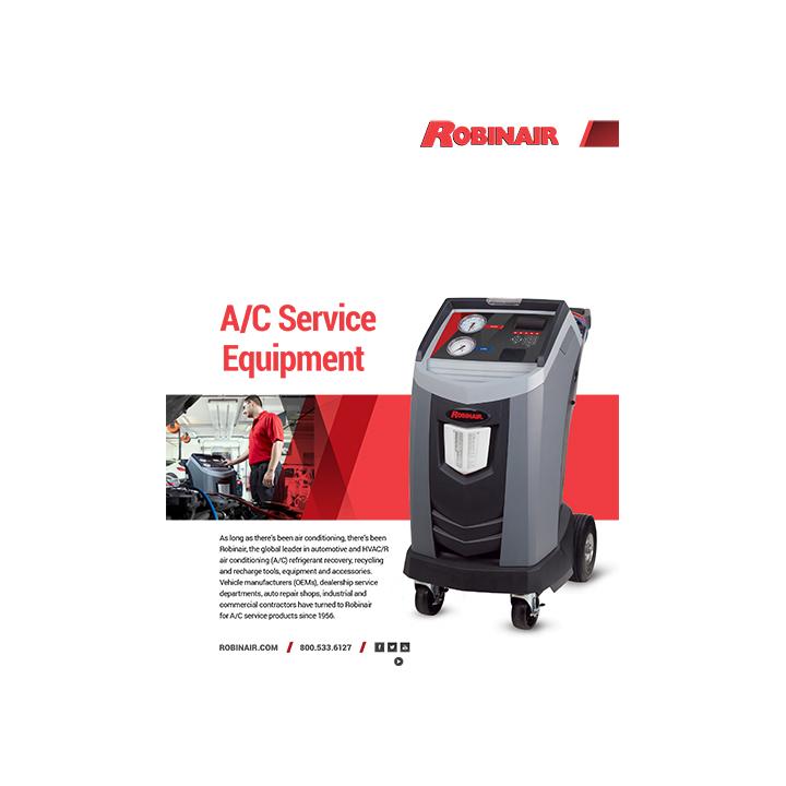 Robinair A/C Service Catalog